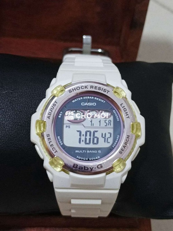 Đồng hồ Casio BGR-3003U-7AJF Nữ Trắng