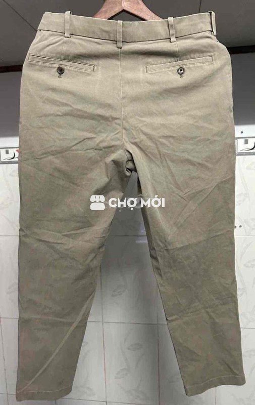 Quần tây nam Uniqlo Cotton size S