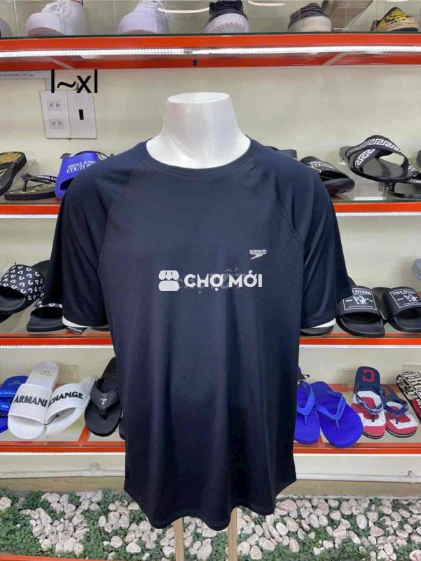 Áo thun thể thao Speedo Nam Đen