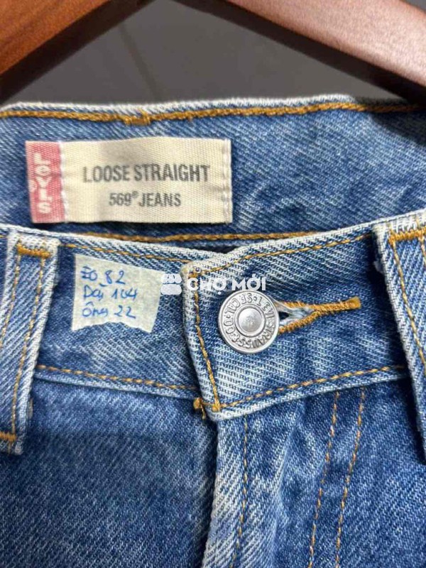 Quần jean Levis 569 Nam W29 L30