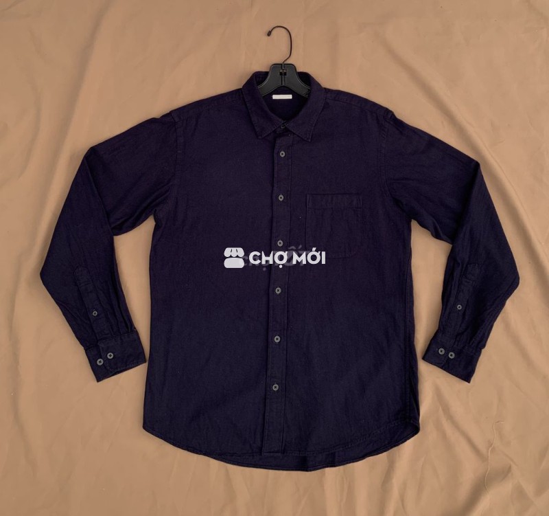 🔔Áo Sơmi G.U - cotton - sz 2XL 77-84kg - FREE SHIP