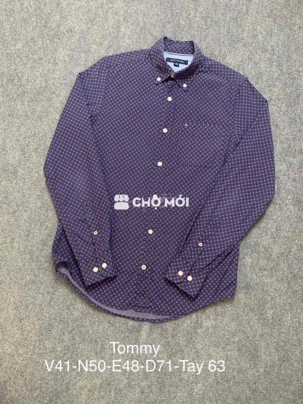 Áo sơ mi nam Tommy Hilfiger Cotton