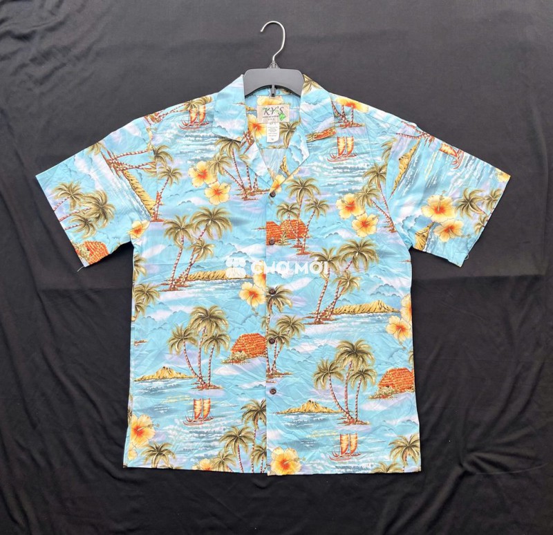 🔔Áo Sơmi nam KYS USA - sz 2XL 80-87kg - FREE SHIP