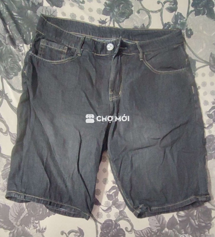 Quần short Jean nam size 32 Mới