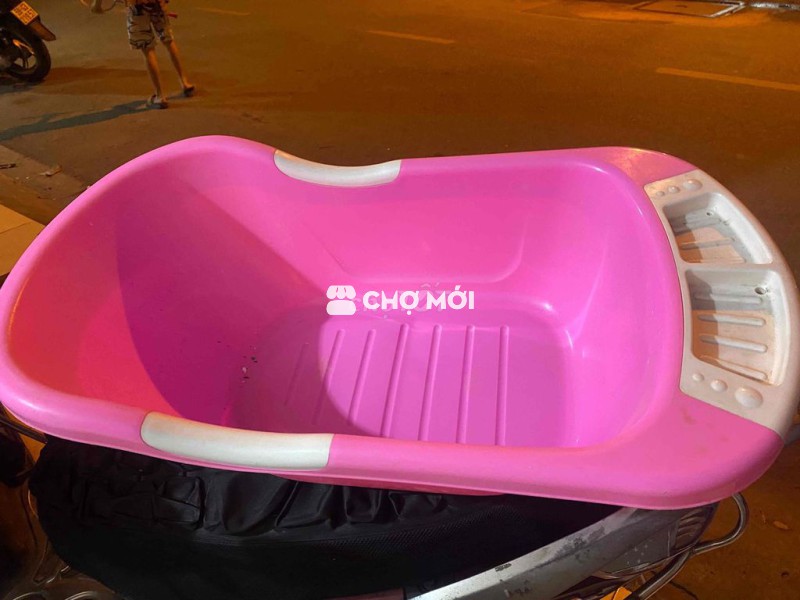 Thau tắm Tường Lai Việt AUBBN01 Hồng