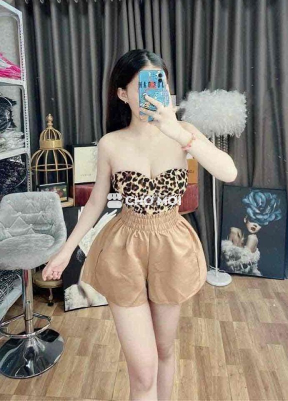 Quần short nữ vải Free size