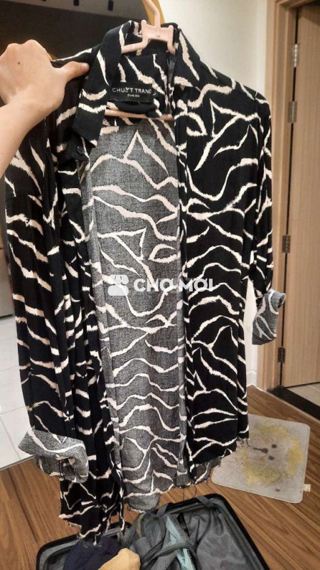 Áo sơ mi nữ CHUỘT TRẮNG