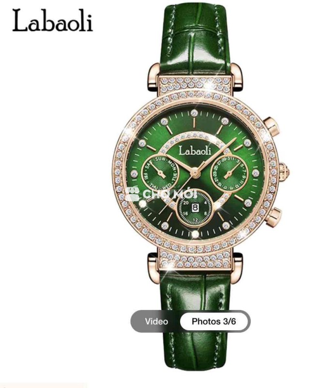 Đồng hồ nữ Hãng Labaoli Dây da cao cấp