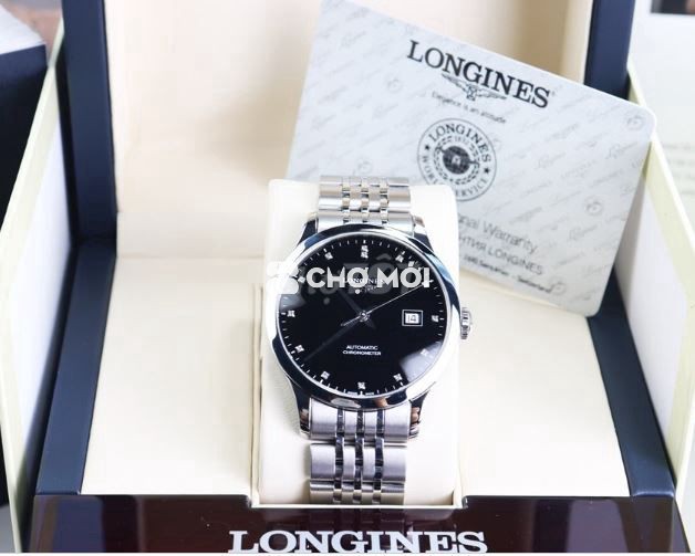 Longines Record L2.821.4.57.6 Automatic -Size 40mm