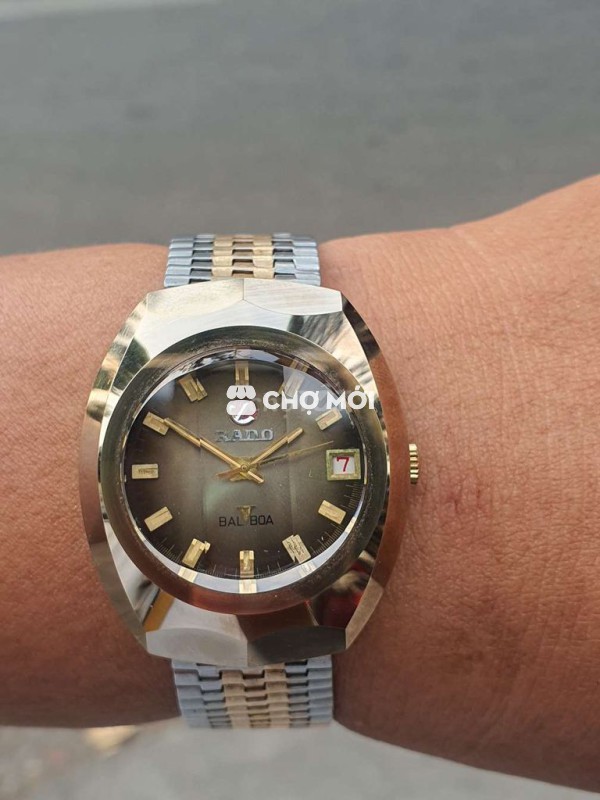 Đồng hồ Rado Balboa Nam Vàng Bạc