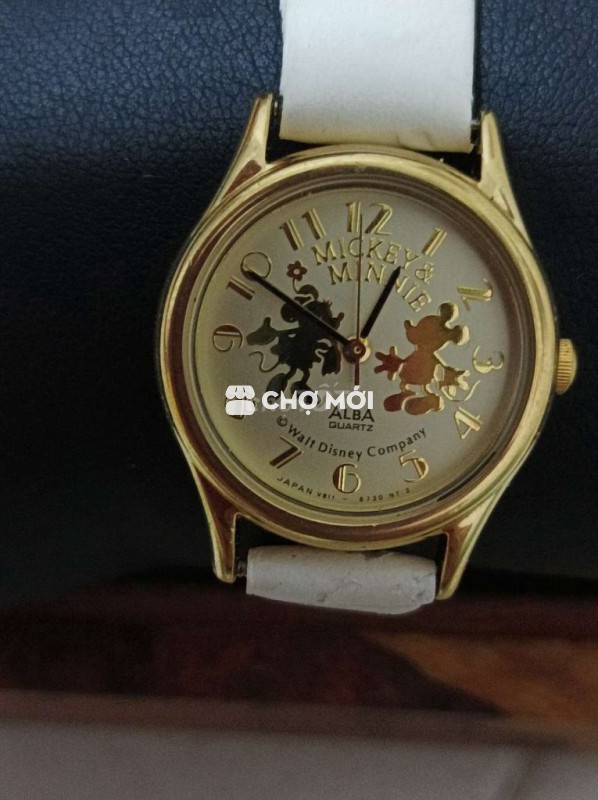 Đồng hồ Alba Mickey Minnie Nữ Vàng