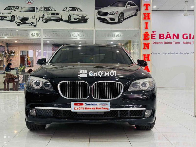 BMW 730LI đăng Ký 2012 1 chủ Đen nội thất nâu