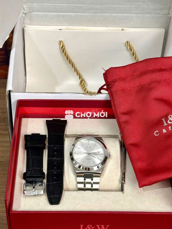 Đồng hồ I&W Carnival Nam Thép Bạc