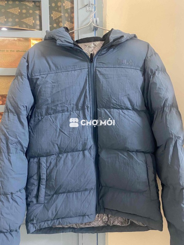 Áo phao FILA Xám xanh 50-65kg