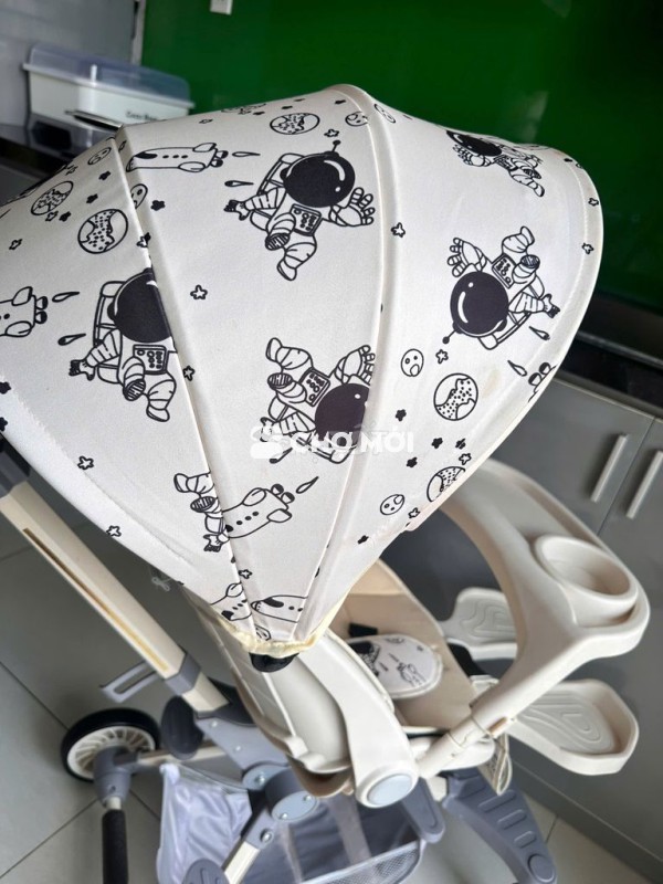 Xe đẩy 2 chiều Galena GA-ST02 Trắng kem