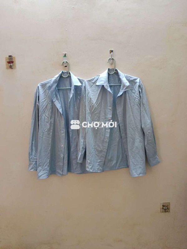 Thanh Lý Combo 2 Áo Sơ Mi Tay Dài XL