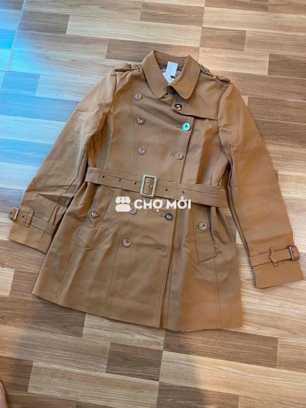 Áo khoác măng tô nữ vải mềm mại size L