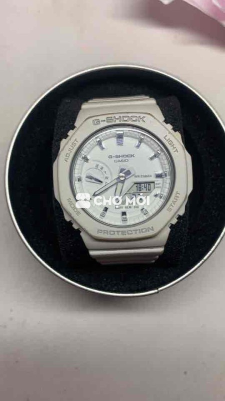 Đồng hồ Casio GMA S2100 Trắng hàng cũ