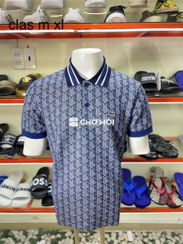 Áo polo Lacoste nam size M, XL cổ viền