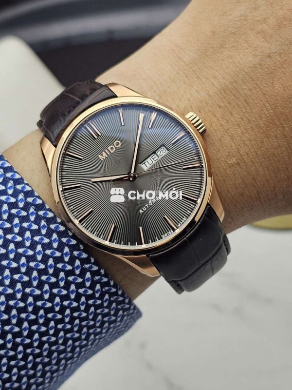 Đồng hồ Mido chính hãng Nam dây da 42mm