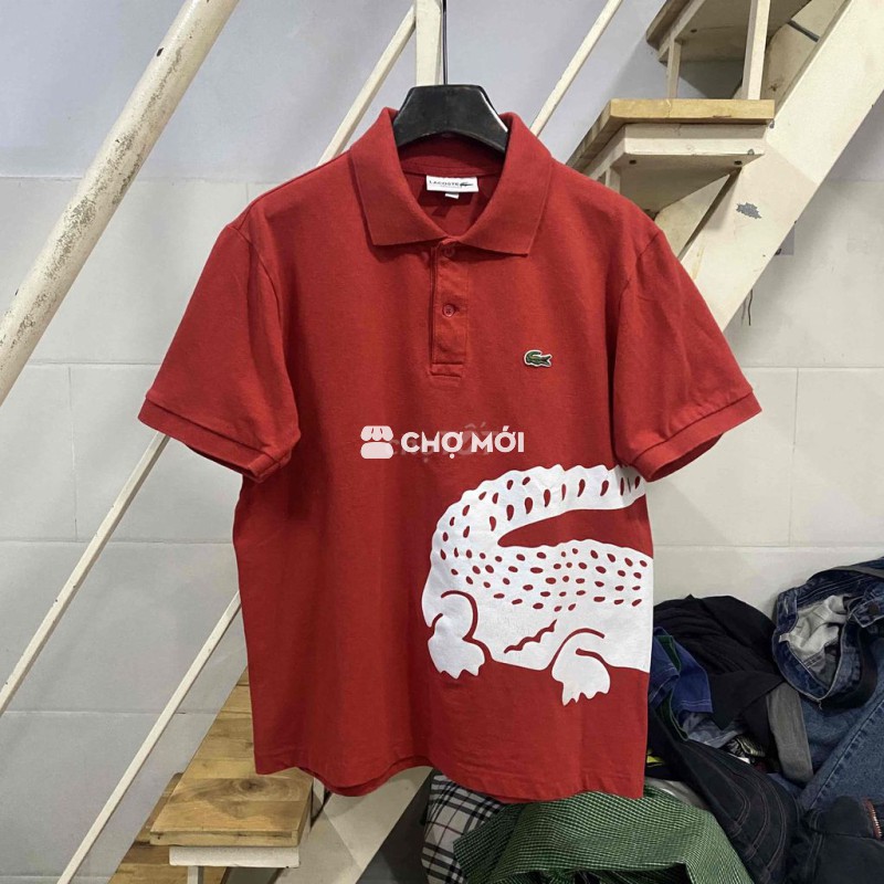 Áo polo Lacoste Nam Đỏ size M