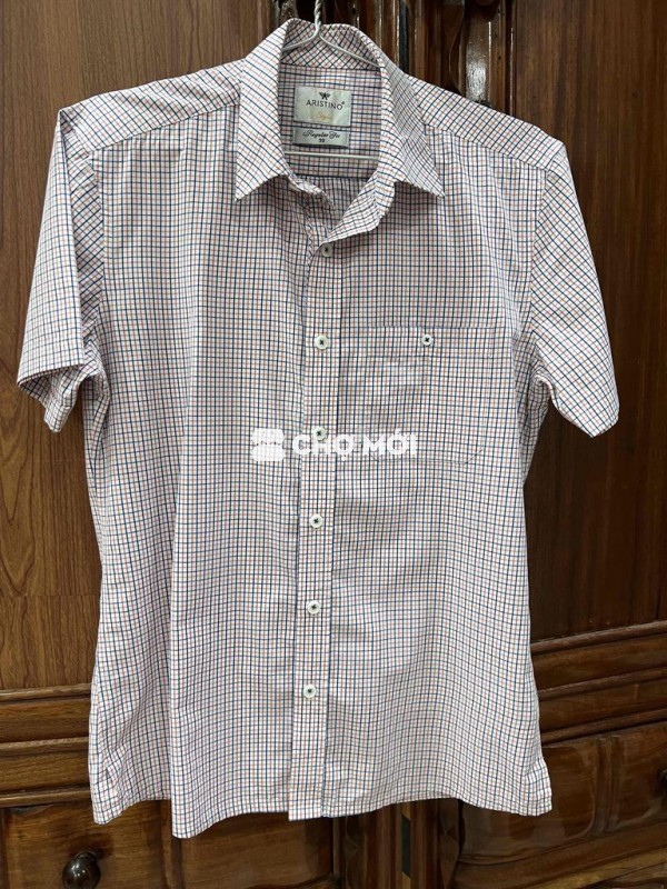 sơ mi size 39 hãng ARISTINO lai ngang mới 98% đẹp