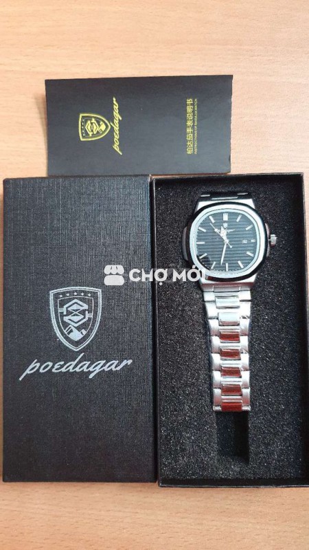 Đồng hồ Poedagar Nam Thép không gỉ