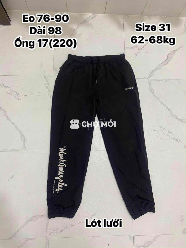 Quần dù Mark Gonzales Nam Lót lưới