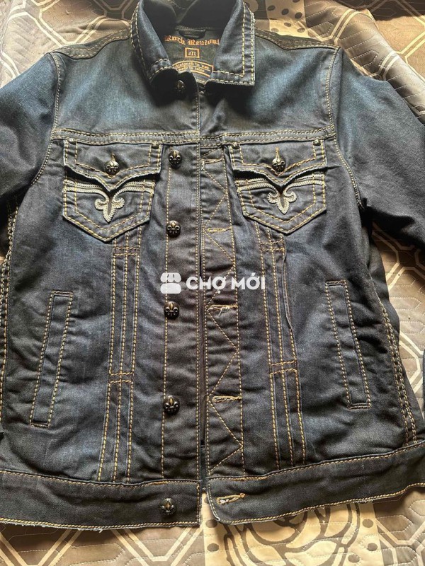 áo rock bao chính hãng độ mới 98% size m