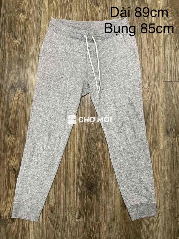 Quần jogger Uniqlo vải thun size M