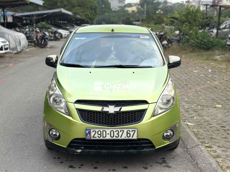 Chevrolet Spark Van 2011 Đk 2015 1.0AT Xanh Nhập