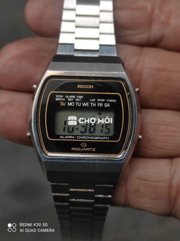 Đồng hồ đeo tay Ricoh Thép Bạc
