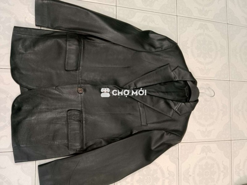 Áo khoác da nam mềm size 95