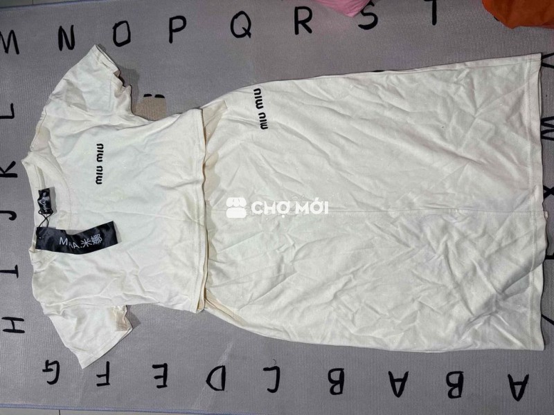 Set áo váy nữ Bling size S