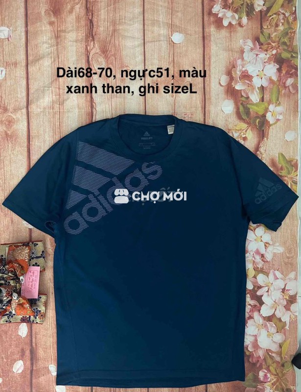 Áo thun thể thao Adidas,logo to,9hãng,size đẹp