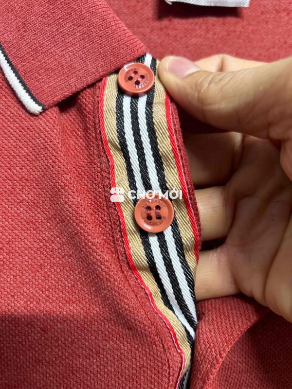 Áo polo nam Burberry Cotton