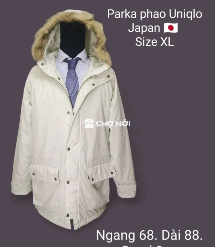 Parka phao Uniqlo