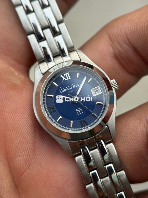 Đồng hồ Valentino Rudy full thép mặt xanh nhỏ xinh