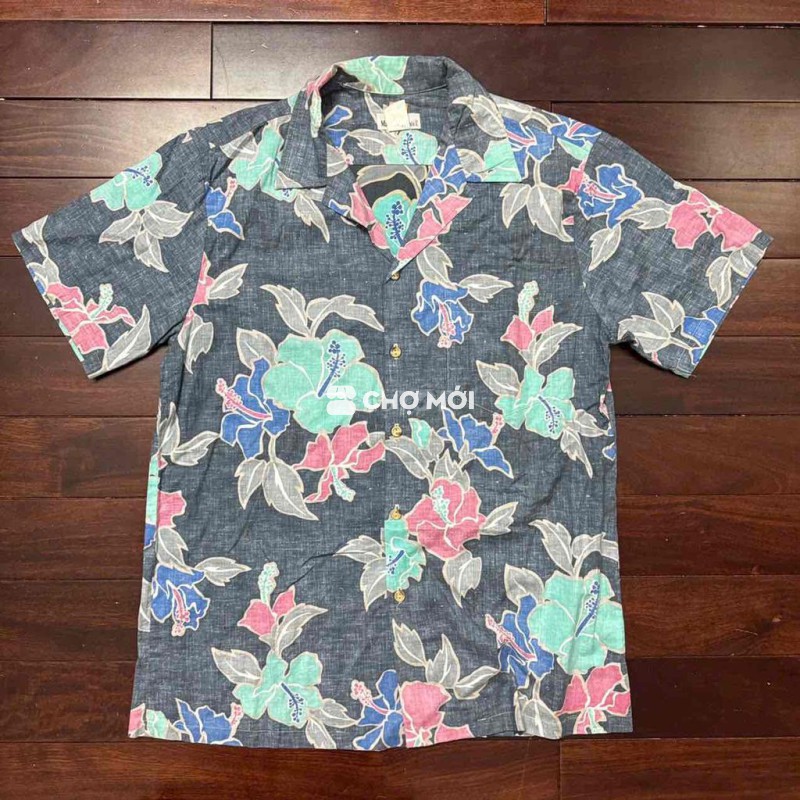 Áo sơ mi nam Made in Hawaii size L