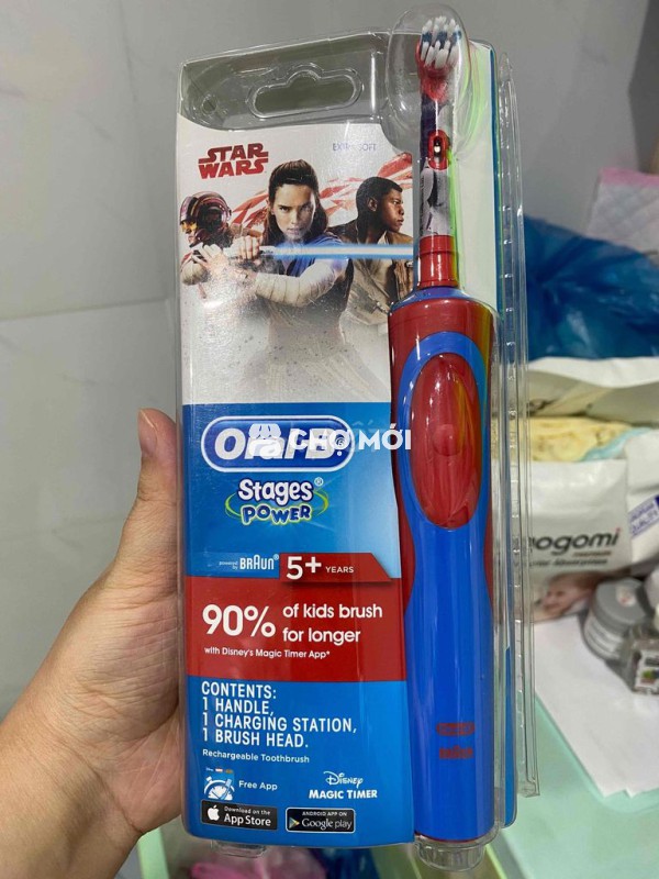 BÀN CHẢI ĐIỆN CHO BÉ ORAL-B