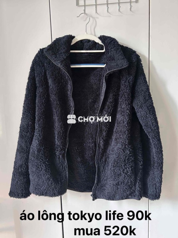 Áo khoác Tokyo Life Lông Đen