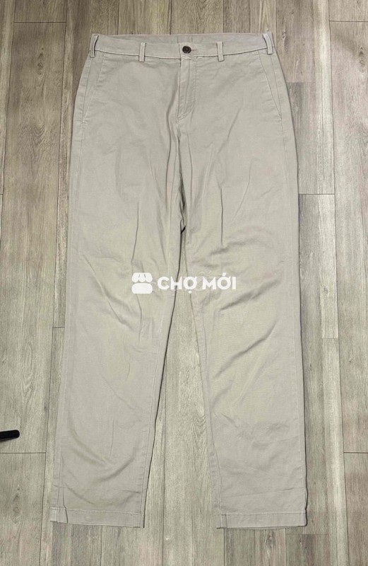 Quần kaki nam Uniqlo co giãn size 30