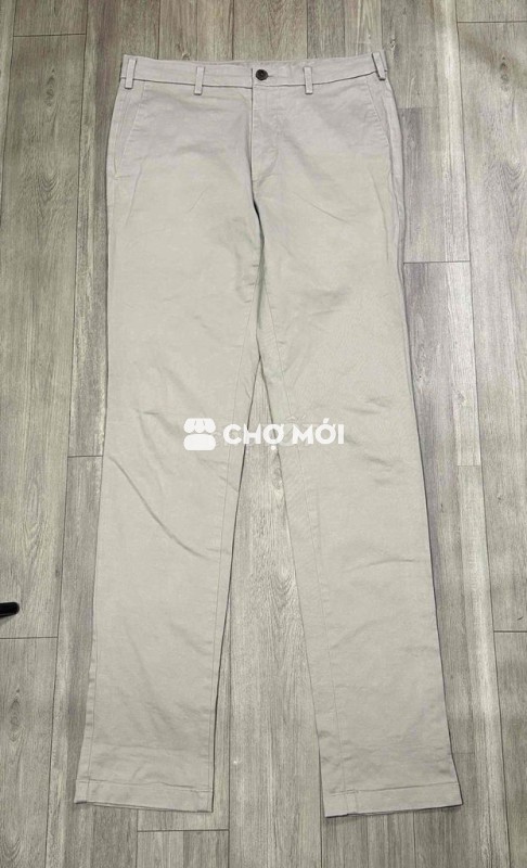 Quần kaki nam Uniqlo co giãn size 30