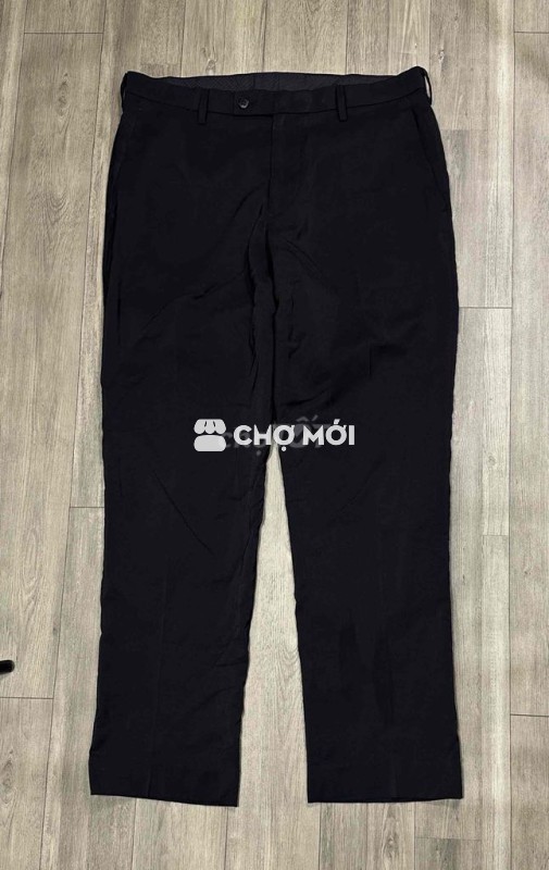 Quần tây Uniqlo Adam Scott Nam Đen size 32