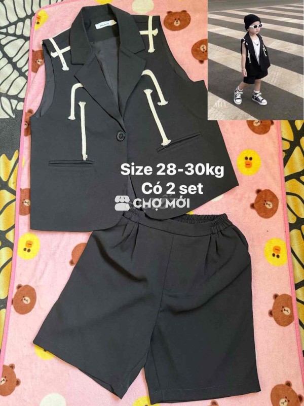 Bộ đồ bé trai 28-30kg