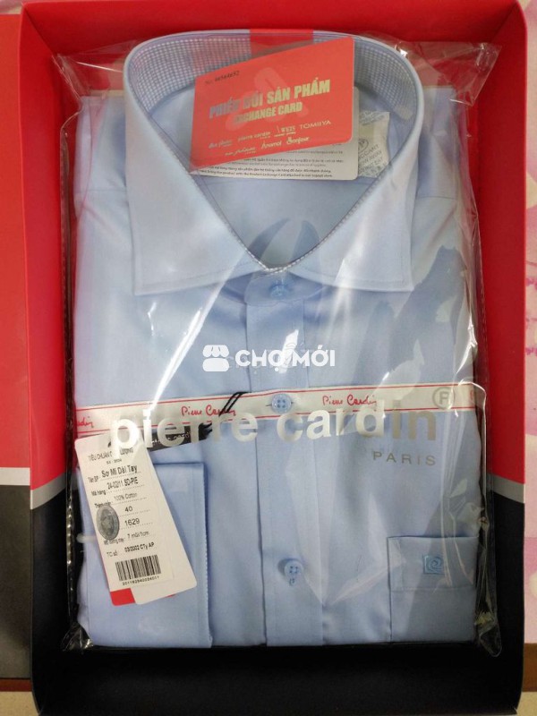 Áo sơ mi Pierre Cardin Nam 100% Cotton