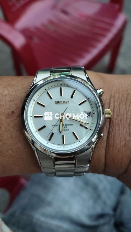 Đồng hồ Seiko 7B42-0AN0 Nam Titanium