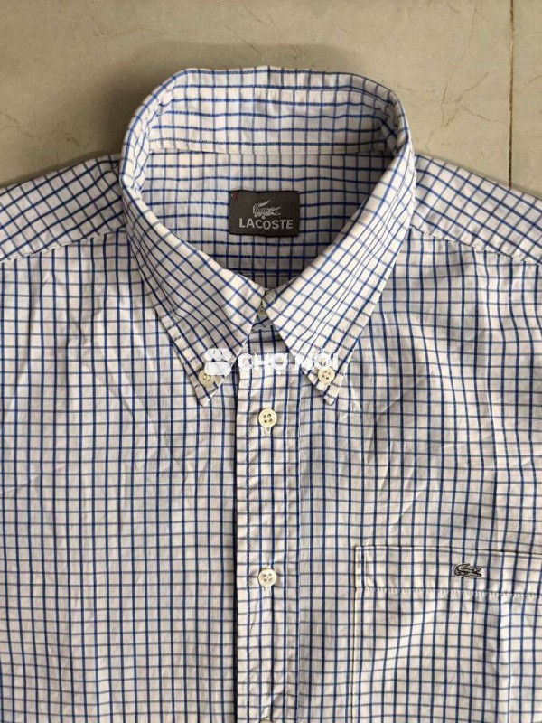Áo sơ mi Lacoste Nam kẻ caro số 3
