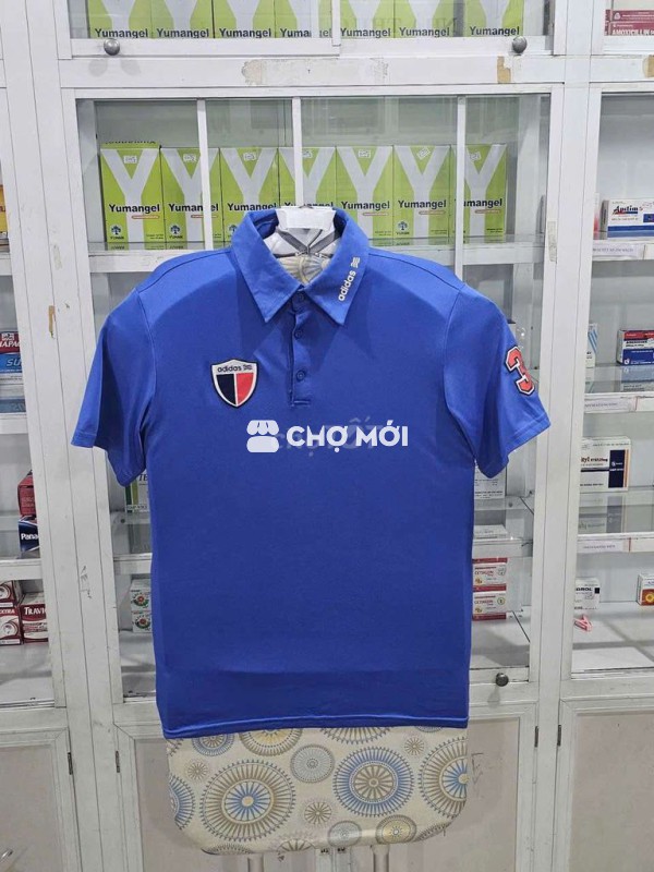 Áo thun thể thao Adidas Nam Xanh