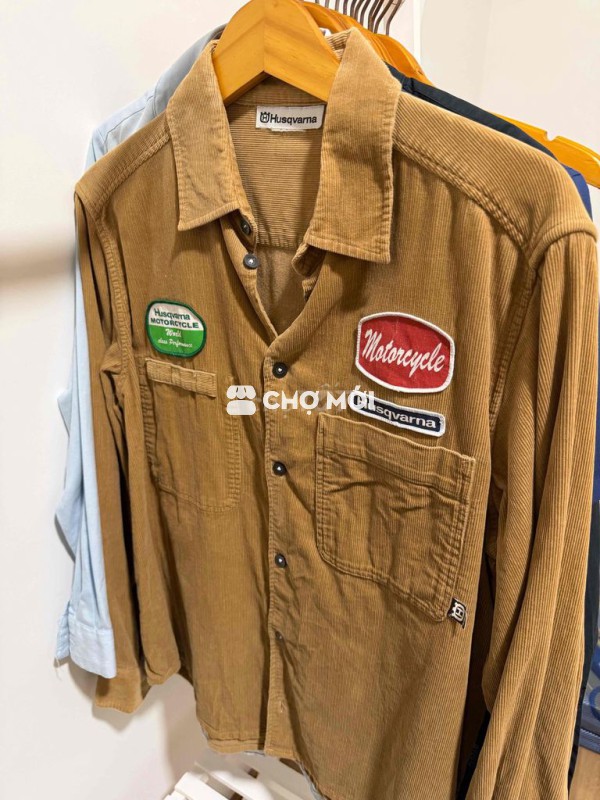 Áo sơ mi nam Nhung tăm